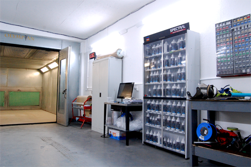 Our specialist oven and paints